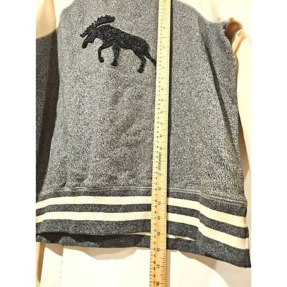 ALT Phoebe Buffay Friends Pullover Sweater Women Sz Medium Gray White Moose Y2K - Picture 4 of 9